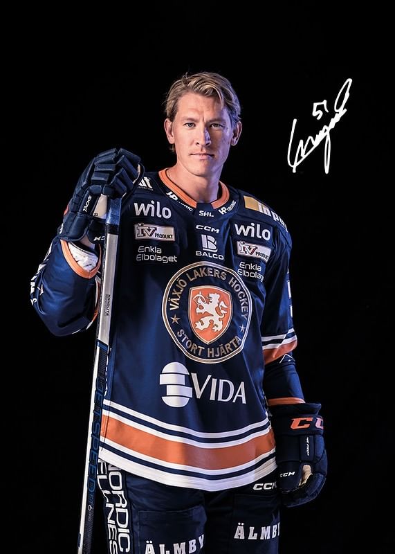 Emil Sylvegård #51 Växjö Lakers 2024/2025-12