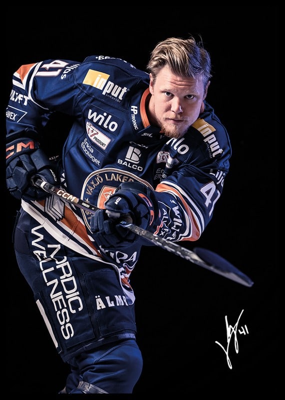 Ludvig Nilsson #41 Växjö Lakers 2024/2025-12