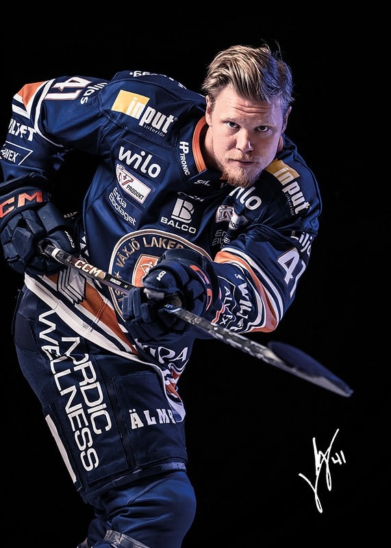 Ludvig Nilsson #41 Växjö Lakers 2024/2025-12