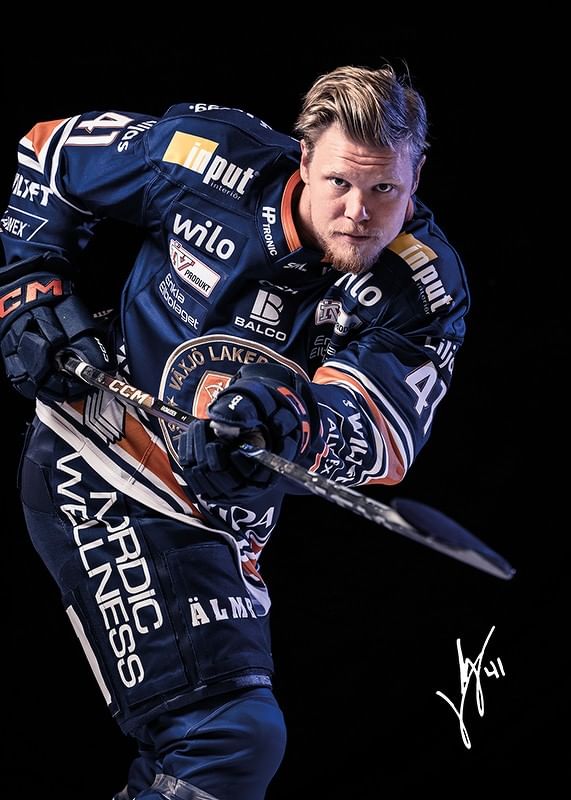 Ludvig Nilsson #41 Växjö Lakers 2024/2025-12