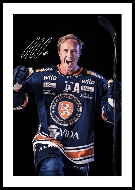 Dennis Rasmussen #40 Växjö Lakers 2024/2025-12