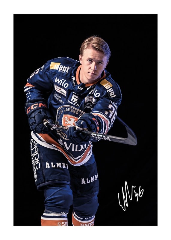 Poster Elias Rosén #36 Växjö Lakers 2024/2025