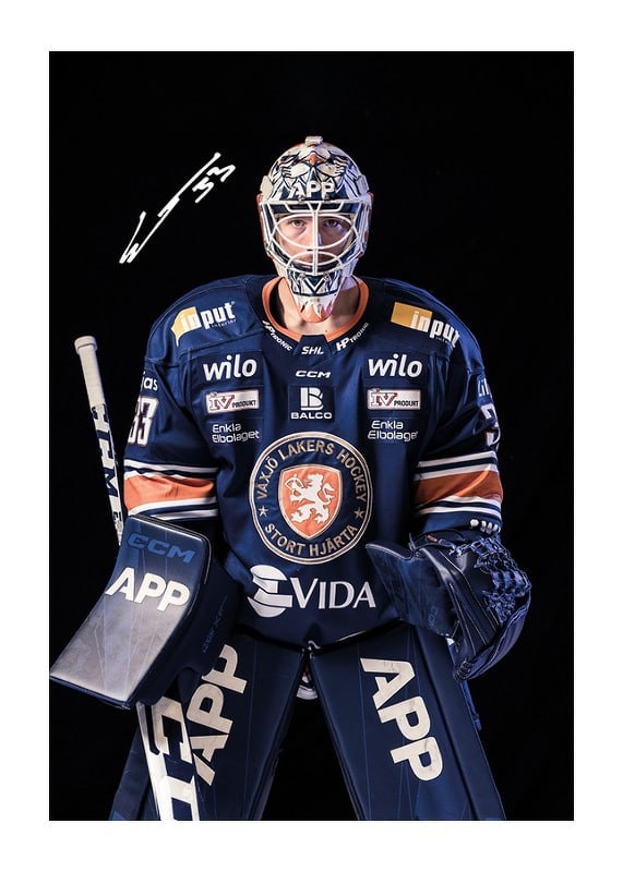 Poster Emil Larmi #33 Växjö Lakers 2024/2025