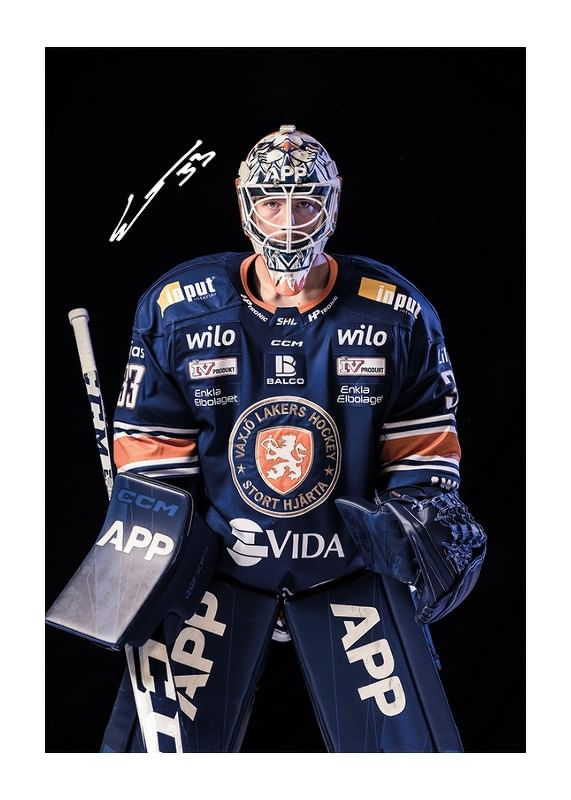Poster Emil Larmi #33 Växjö Lakers 2024/2025