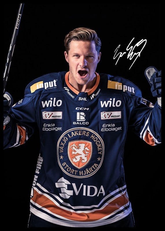 Sebastian Strandberg #29 Växjö Lakers 2024/2025-12