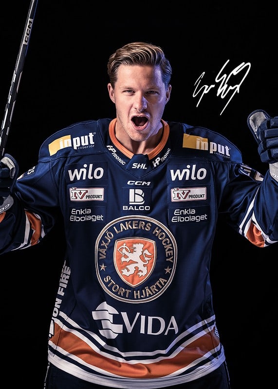 Sebastian Strandberg #29 Växjö Lakers 2024/2025-12