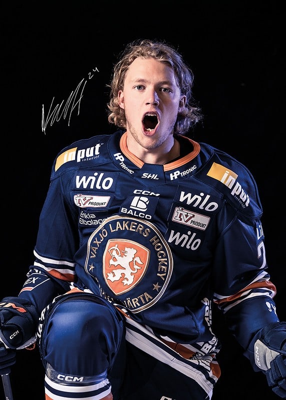 Karl Henriksson  #24 Växjö Lakers 2024/2025-12