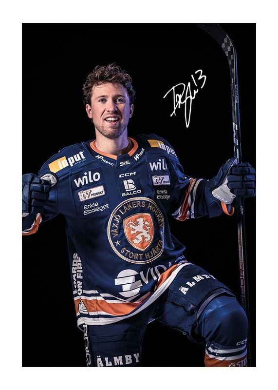 Poster Dylan McLaughlin #13 Växjö Lakers 2024/2025