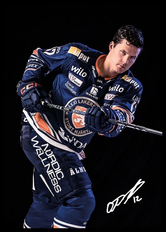Otto Koivula #12 Växjö Lakers 2024/2025-12