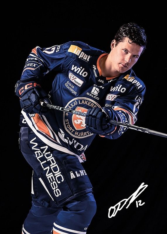 Otto Koivula #12 Växjö Lakers 2024/2025-12