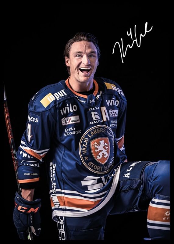 Keegan Lowe #4 Växjö Lakers 2024/2025-12