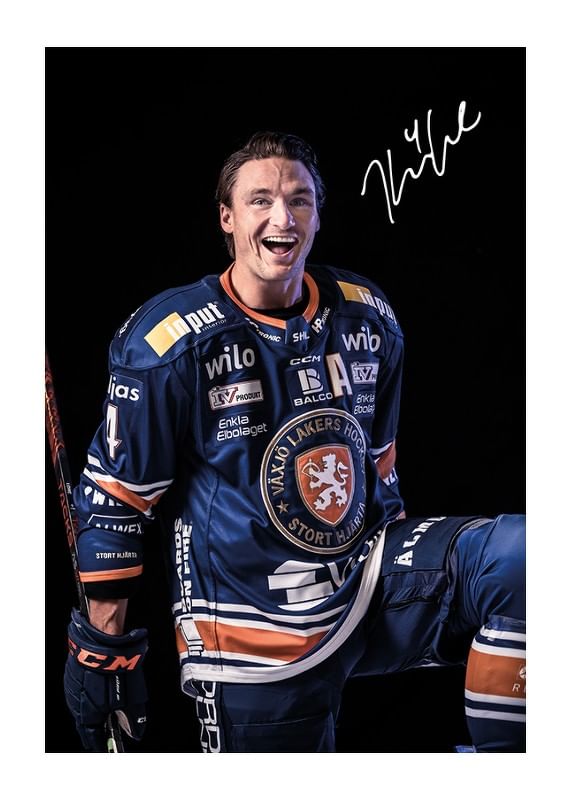 Poster Keegan Lowe #4 Växjö Lakers 2024/2025