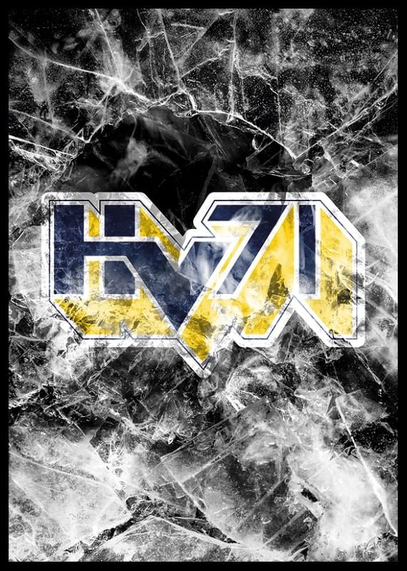 Frozen In Ice Logo HV71-12