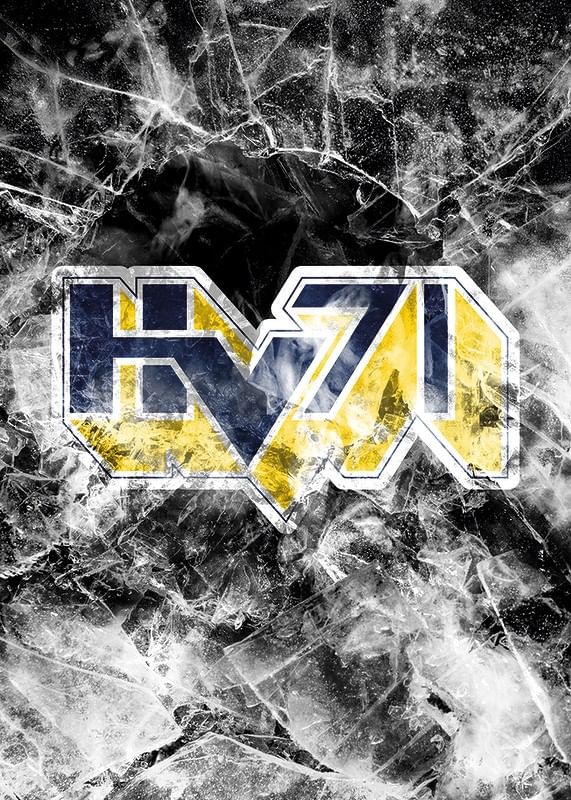 Frozen In Ice Logo HV71-12