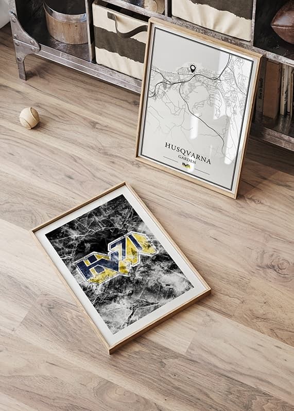 Poster Frozen In Ice Logo HV71 crossfade