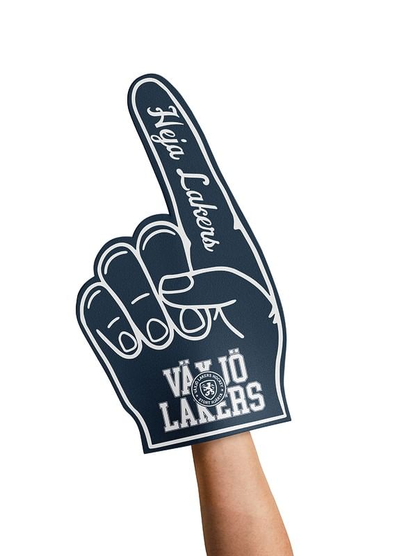 Poster Foam Finger 02 Växjö Lakers