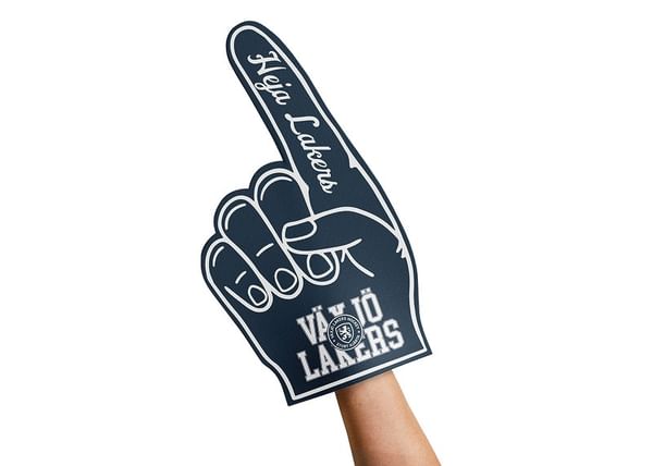 Poster Foam Finger 01 Växjö Lakers