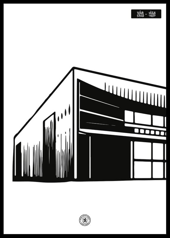 Poster Vår Stad 03 Växjö Lakers