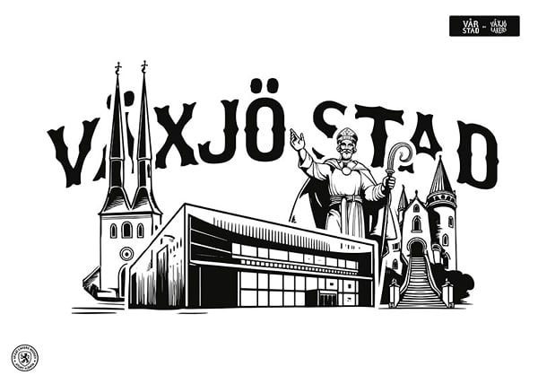 Poster Vår Stad 01 Växjö Lakers