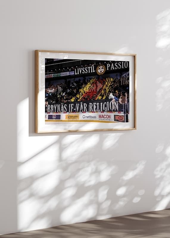 Poster Tifo No4 Brynäs crossfade