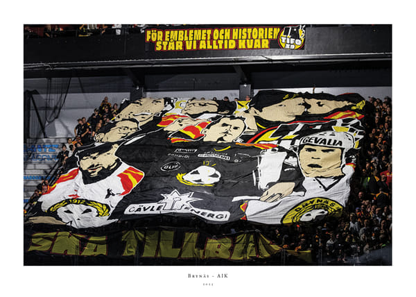 Poster Tifo No8 Brynäs
