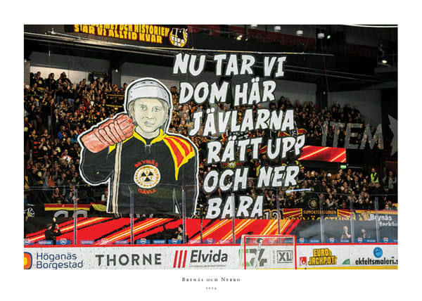 Poster Tifo No10 Brynäs