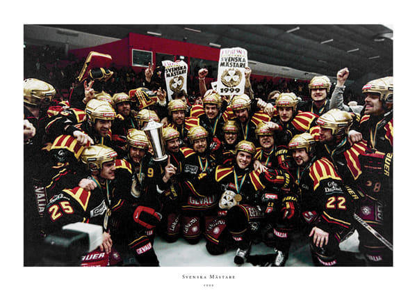 Poster Svenska Mästare 1999 Brynäs
