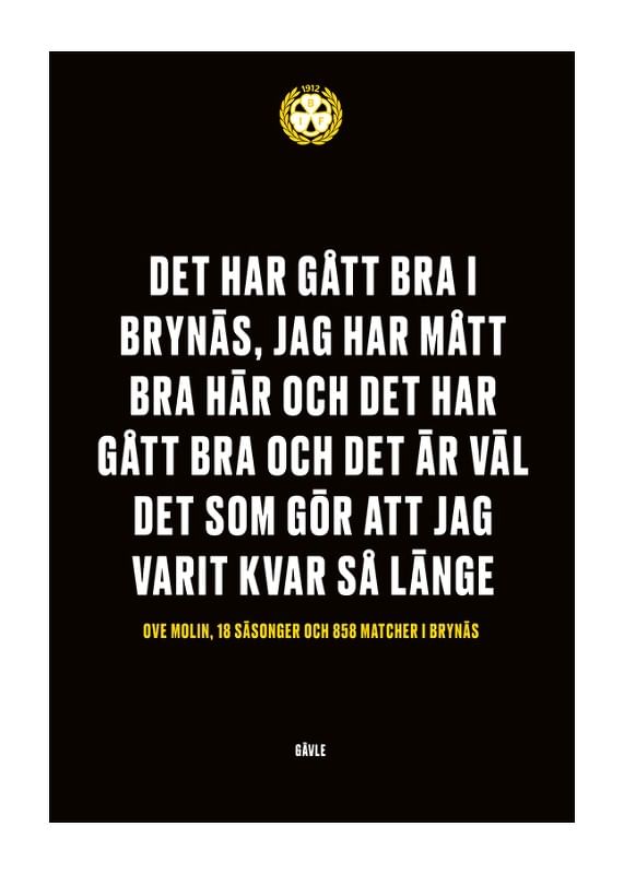 Poster Det Har Gått Bra Brynäs