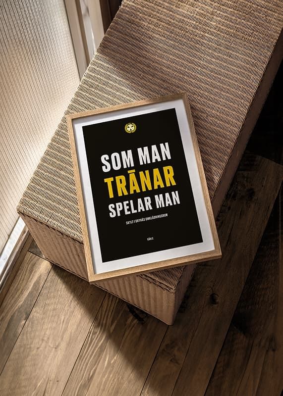 Poster Som Man Tränar Spelar Man Brynäs crossfade