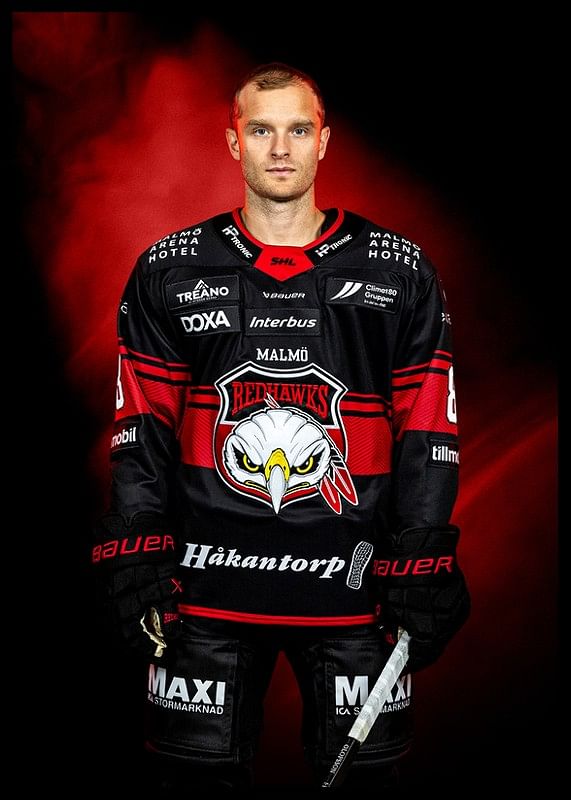 Johan Olofsson #8 Malmö Redhaws No1 2024/2025-12