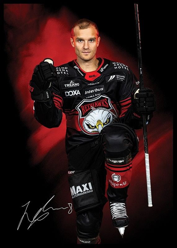 Johan Olofsson #8 Malmö Redhaws No2 2024/2025-12