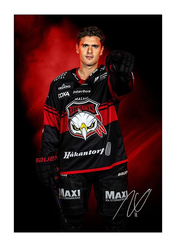 Poster Nikola Pasic #11 Malmö Redhaws No2 2024/2025