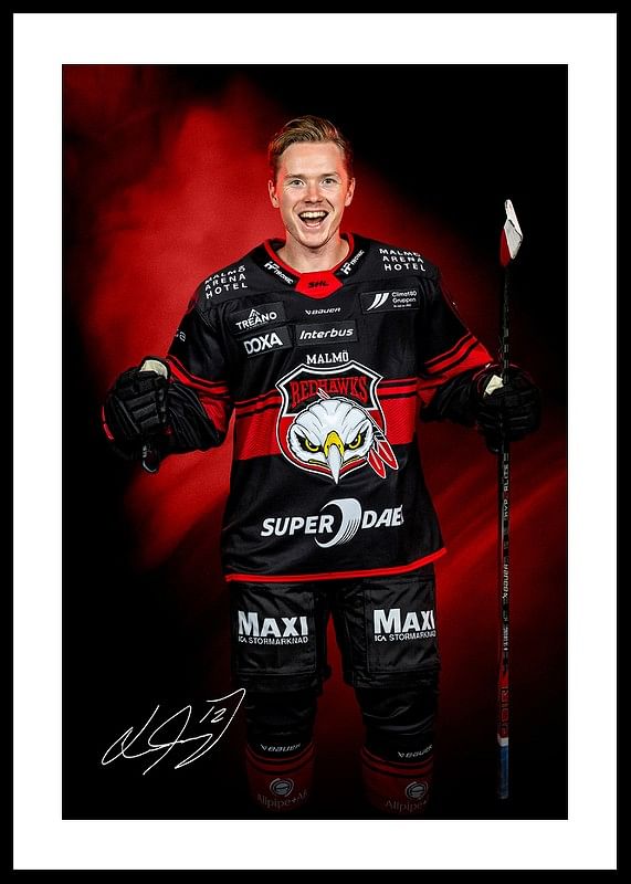 Linus Öberg #12 Malmö Redhaws No2 2024/2025-12