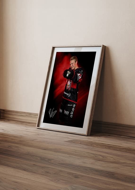 Poster Petter Vesterheim #13 Malmö Redhawks No2 2024/2025 crossfade