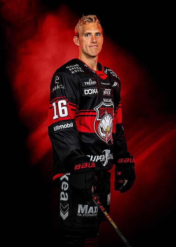Matias Lassen #16 Malmö Redhawks No1 2024/2025-12