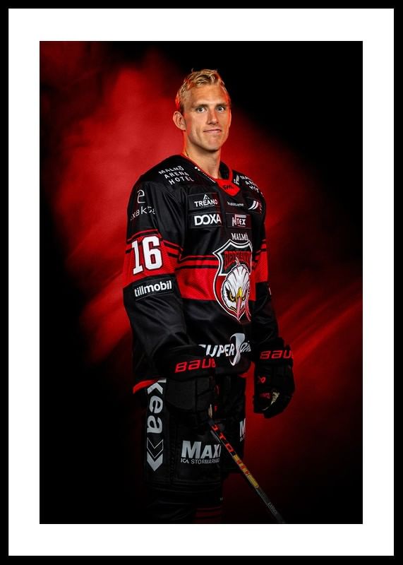 Matias Lassen #16 Malmö Redhawks No1 2024/2025-12