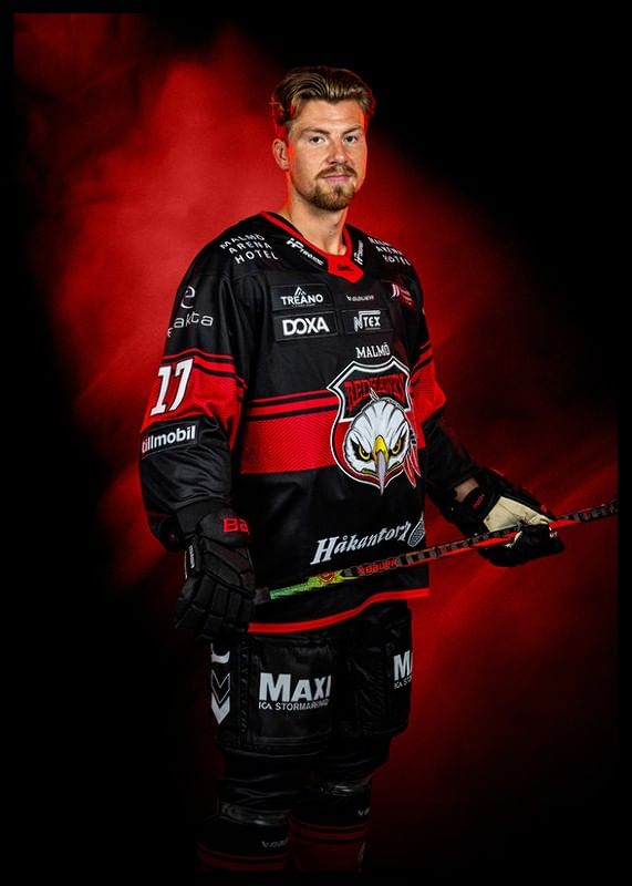 Johan Ivarsson #17 Malmö Redhawks No1 2024/2025-12