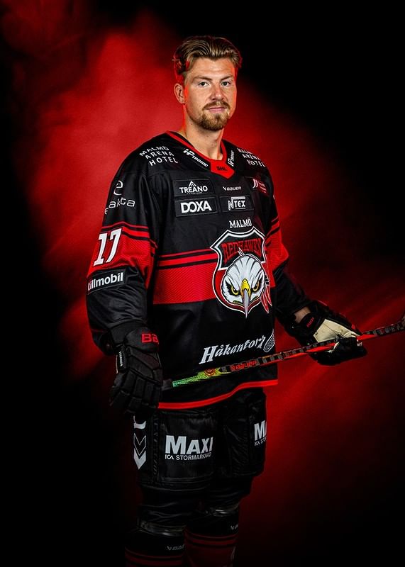 Johan Ivarsson #17 Malmö Redhawks No1 2024/2025-12