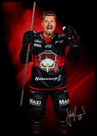 Johan Ivarsson #17 Malmö Redhawks No2 2024/2025-2