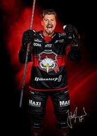 Johan Ivarsson #17 Malmö Redhawks No2 2024/2025-3