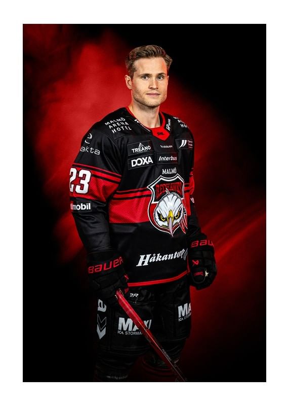Christoffer Forsberg #23 Malmö Redhawks No1 2024/2025-12