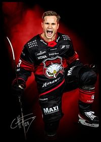 Christoffer Forsberg #23 Malmö Redhawks No2 2024/2025-2