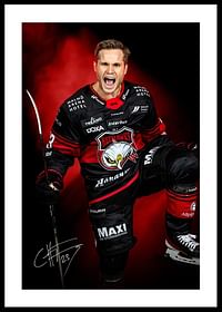 Christoffer Forsberg #23 Malmö Redhawks No2 2024/2025-0