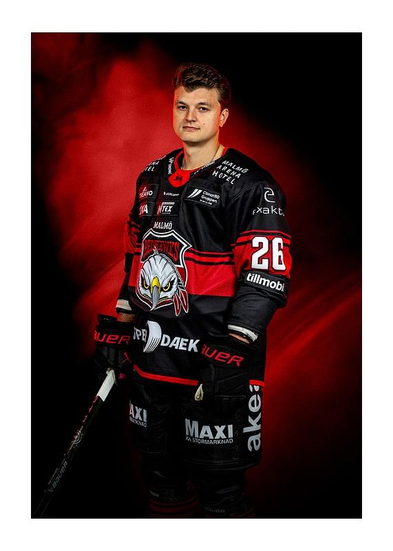 Teemu Kivihalme #26 Malmö Redhawks No1 2024/2025-12