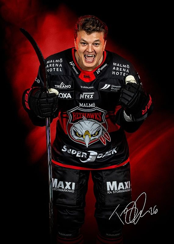 Teemu Kivihalme #26 Malmö Redhawks No2 2024/2025-12