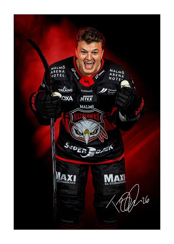 Teemu Kivihalme #26 Malmö Redhawks No2 2024/2025-12