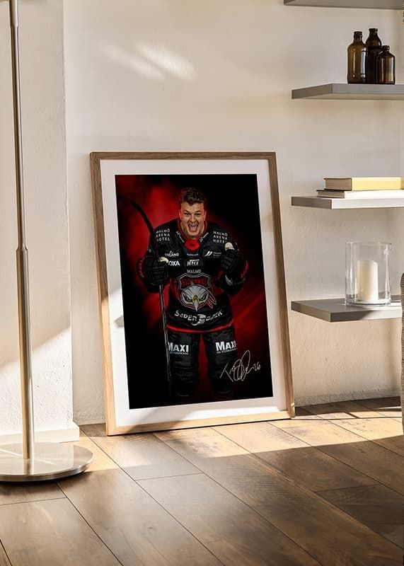 Poster Teemu Kivihalme #26 Malmö Redhawks No2 2024/2025 crossfade