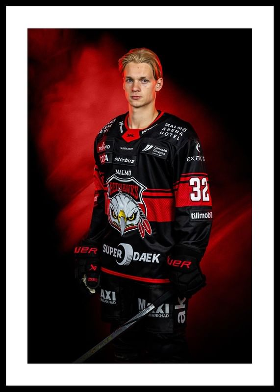 Joona Ikonen #32 Malmö Redhawks No1 2024/2025-12