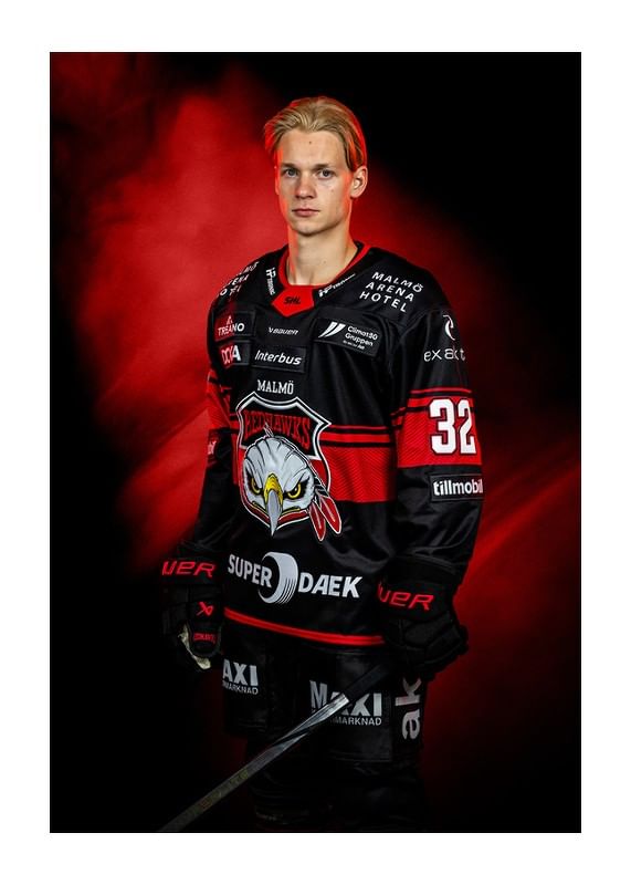 Joona Ikonen #32 Malmö Redhawks No1 2024/2025-12
