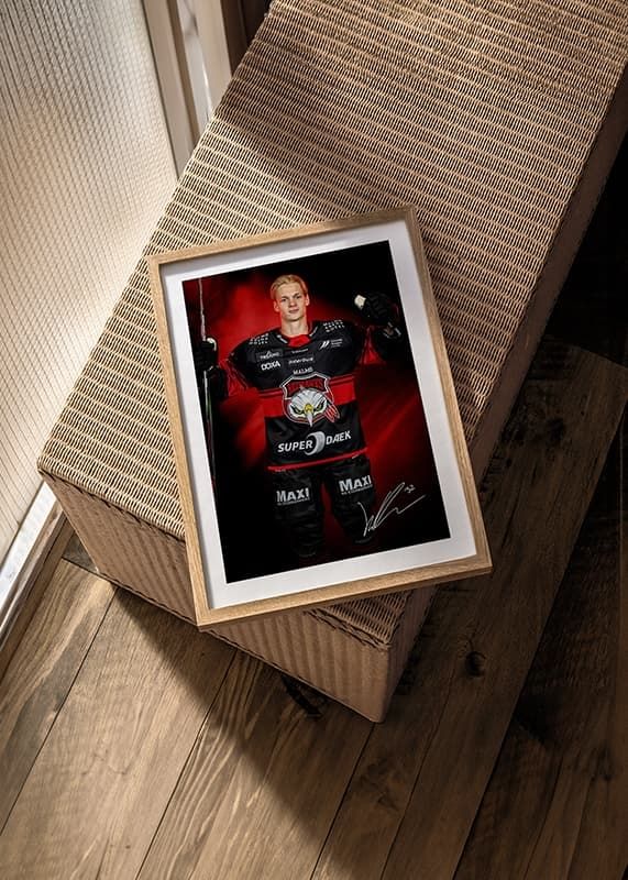 Poster Joona Ikonen #32 Malmö Redhawks No2 2024/2025 crossfade